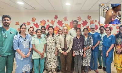 ಎದೆಯೊಳಗೆ ಹೊಕ್ಕ ಕಬ್ಬಿಣದ ರಾಡ್‌ - 11 ವರ್ಷದ ಬಾಲಕಿಯ ಪ್ರಾಣ ರಕ್ಷಣೆ