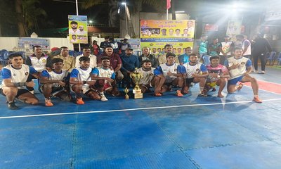 ಕಬಡ್ಡಿ ಪಂದ್ಯಾವಳಿಯಲ್ಲಿ ಗೆಲುವು ಸಾಧಿಸಿದ ಅಪ್ಪು ಸ್ಪೋರ್ಟ್ಸ್ ಕ್ಲಬ್