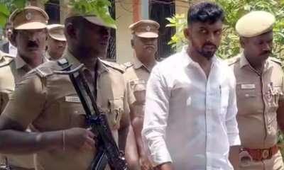 ಜೈಲು ಬೆಂಗಾವಲು ಪಡೆ ಮೇಲೆ ಬಾಂಬ್ ದಾಳಿ