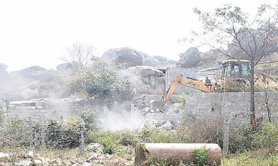 ಅಂತರಗಂಗೆ ಅತಿಕ್ರಮಣ ತೆರವಿಗೆ ಹಸಿರು ನಿಶಾನೆ