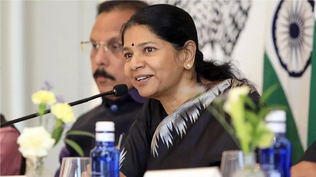 Kanimozhi Karunanidhi: ಭಾರತದ ರಾಷ್ಟ್ರೀಯ ಭಾಷೆ ಯಾವುದು? ಈ ಪ್ರಶ್ನೆಗೆ ಸ್ಪೇನ್‌ನಲ್ಲಿರುವ ಕನಿಮೋಳಿ ಕೊಟ್ಟ ಉತ್ತರವೇನು ಗೊತ್ತೇ?