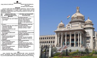 ಆಡಳಿತ ಯಂತ್ರಕ್ಕೆ ಸರ್ಜರಿ, 6 ಕೆಎಎಸ್‌ ಅಧಿಕಾರಿಗಳ ವರ್ಗ