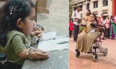 ವೆಂಟಿಲೇಟರ್‌ ಜೊತೆಗೆ UPSC ಪರೀಕ್ಷೆ ಬರೆದ ಯುವತಿ!
