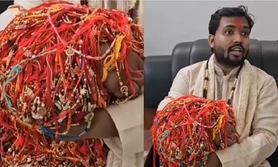 15 ಸಾವಿರಕ್ಕೂ ಹೆಚ್ಚು ರಾಖಿ ಕಟ್ಟಿಸಿಕೊಂಡ ಪಾಟ್ನಾದ ಖಾನ್ ಸರ್