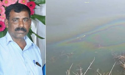 ಕಾರು ಕೆರೆಗೆ ಉರುಳಿ ರೈತ ಸಂಘ ಜಿಲ್ಲಾಧ್ಯಕ್ಷ ಸಾವು, ಅಪಘಾತದ ಬಗ್ಗೆ ಅನುಮಾನ!