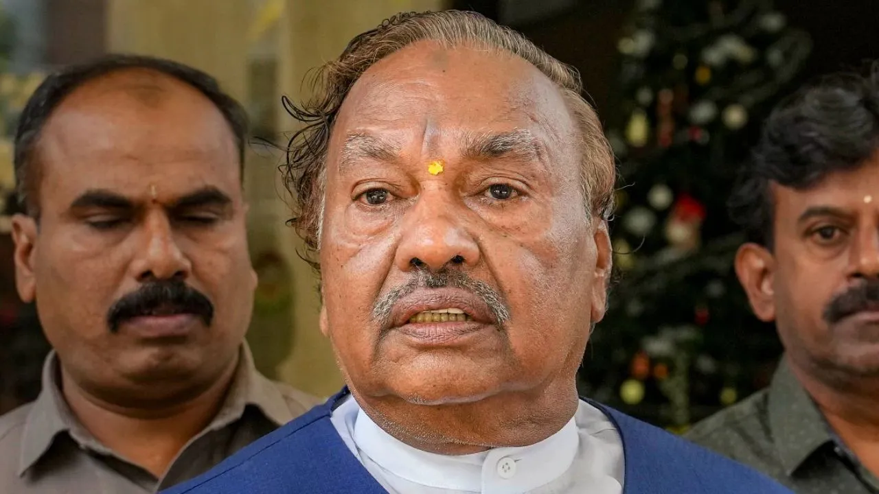 K S Eshwarappa: ಮಾಜಿ ಡಿಸಿಎಂ ಕೆ.ಎಸ್‌. ಈಶ್ವರಪ್ಪಗೆ ಜೀವ ಬೆದರಿಕೆ ಕರೆ; ಪೊಲೀಸರಿಗೆ ದೂರು ಸಲ್ಲಿಕೆ