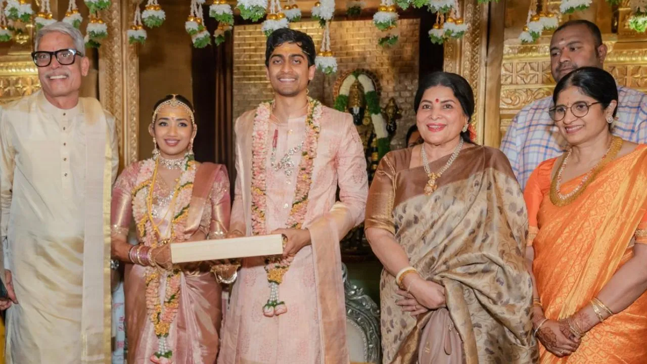 Lahari Velu Son Marriage: ಲಹರಿ ವೇಲು ಪುತ್ರ ಅದ್ಧೂರಿ ವಿವಾಹ; ಇಲ್ಲಿವೆ ಫೋಟೋಸ್‌ - Image 5