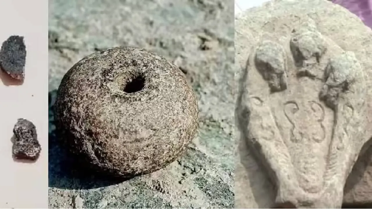 Lakkundi Treasure: ಲಕ್ಕುಂಡಿಯಲ್ಲಿ ಉತ್ಖನನ ವೇಳೆ ತ್ರಿಮುಖ ನಾಗಶಿಲೆ, ನಿಜವಾದ ಹಾವು ಪ್ರತ್ಯಕ್ಷ!