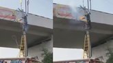 ಲೈನ್‌ಮ್ಯಾನ್‌ಗೆ ವಿದ್ಯುತ್ ಸ್ಪರ್ಶ- ಶಾಕಿಂಗ್‌ ವಿಡಿಯೊ ನೋಡಿ