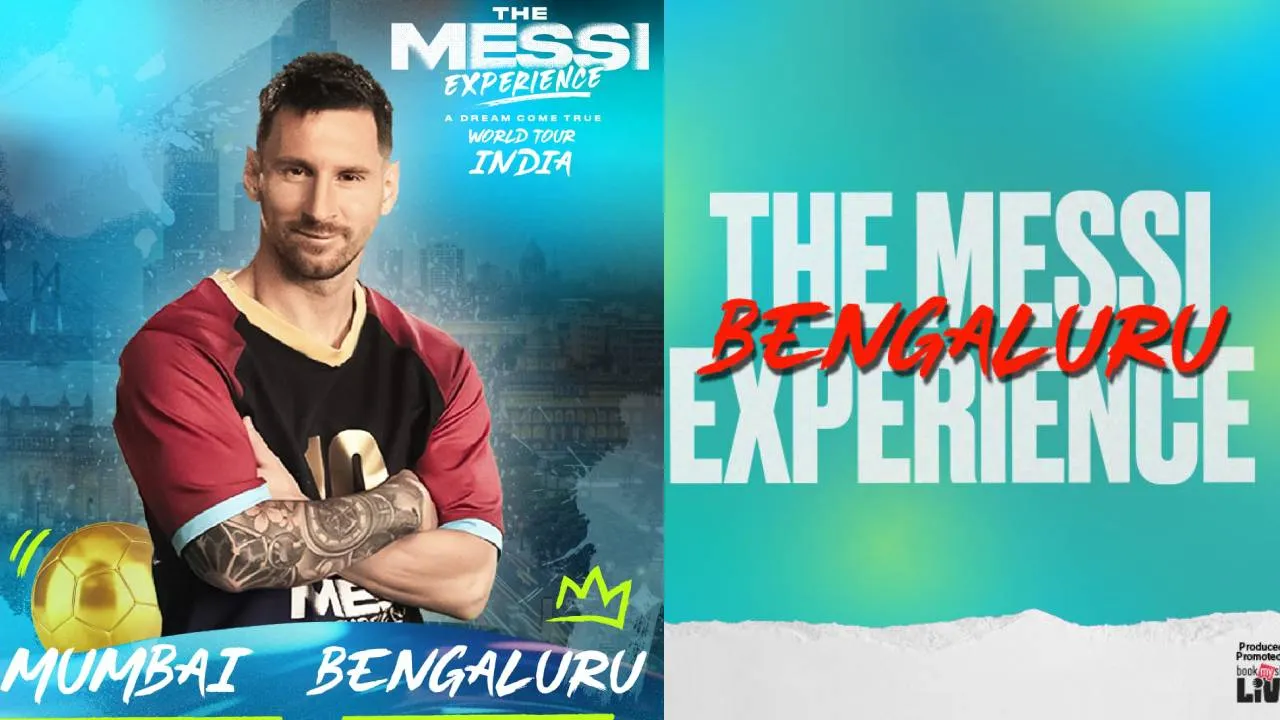 ಭಾರತಕ್ಕೆ ಬರ್ತಿದೆ 'ದ ಮೆಸ್ಸಿ ಎಕ್ಸ್‌ಪೀರಿಯನ್ಸ್': ಫುಟ್‌ಬಾಲ್ ಅಭಿಮಾನಿಗಳಿಗೆ ಹಬ್ಬ!