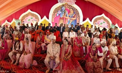 ಮಧ್ಯಪ್ರದೇಶದಲ್ಲಿ ಸಿಎಂ ಪುತ್ರ ಸೇರಿ ಹಸಮಣೆ ಏರಿದ 22 ಜೋಡಿಗಳು