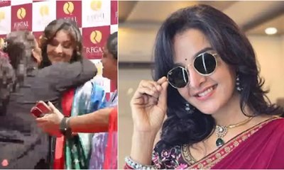 ಮಂಜು ವಾರಿಯರ್‌ಗೆ ಮುತ್ತಿಟ್ಟ ಫ್ಯಾನ್; ಅಭಿಮಾನದ ಹೆಸರಲ್ಲಿ ಅತಿರೇಕದ ವರ್ತನೆ