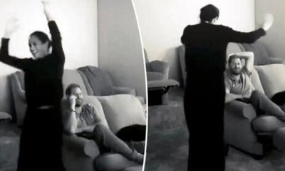 ಪ್ರಿನ್ಸ್‌ ಹ್ಯಾರಿಯನ್ನು ತಬ್ಬಿ ಮುತ್ತಿಟ್ಟ ಮೇಘನ್‌ ಮಾರ್ಕೆಲ್‌!