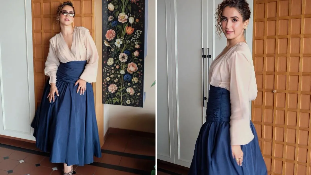 Star Fashion 2026: ಸಾನ್ಯಾ ಮಲ್ಹೋತ್ರಾ ಮಿಕ್ಸ್ ಮ್ಯಾಚ್‌ ಮಿಡಿ ಸ್ಕರ್ಟ್‌ಗೆ ಬೇಡಿಕೆ - Image 3