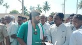 ಬಿಗಿ ಪೊಲೀಸ್ ಪಹರೆಯಲ್ಲಿ ಜನತೆಯ ಅಹವಾಲು ಆಲಿಸಿದ ಶಾಸಕ ಪ್ರದೀಪ್ ಈಶ್ವರ್