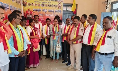 ಸಾಹಿತ್ಯ ಪರಿಷತ್ ಕಚೇರಿ ಉದ್ಘಾಟನೆಗೆ ಶಾಸಕ ರವಿಕುಮಾರ್ ಚಾಲನೆ