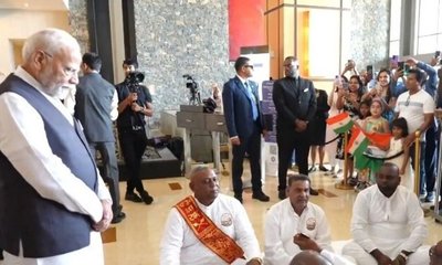 ಪ್ರಧಾನಿ ಮೋದಿಗೆ ಭೋಜ್‌ಪುರಿ ಚೌತಾಲ್‌ ಮೂಲಕ ಸ್ವಾಗತ