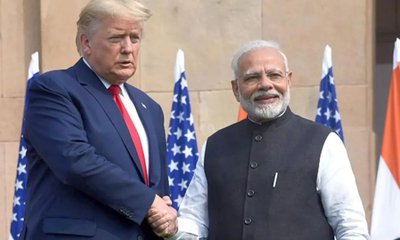 ಪ್ರಧಾನಿ ಮೋದಿಗೆ ಡೊನಾಲ್ಡ್ ಟ್ರಂಪ್ ಅಭಿನಂದನೆ