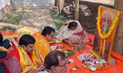 ಮುರ್ಷಿದಾಬಾದ್ ರಾಮ ಮಂದಿರಕ್ಕೆ ಭೂಮಿ ಪೂಜೆ