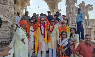 ಅಯೋಧ್ಯೆಯಲ್ಲಿ ಎಲಾನ್‌ ಮಸ್ಕ್‌ ತಂದೆ! ವಿಡಿಯೊ ನೋಡಿ