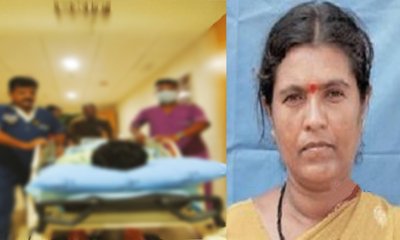 ಅಡಕೆ ಎಂಬ ಭಾವಿಸಿ ಜಜ್ಜಿದಾಗ ಸಿಡಿಮದ್ದು ಸ್ಫೋಟ, ಮಹಿಳೆಗೆ ತೀವ್ರ ಗಾಯ