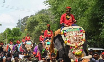 ಈ ಬಾರಿಯೂ ಮೈಸೂರು ದಸರಾ ಅಂಬಾರಿ ಹೊಣೆ ಅಭಿಮನ್ಯು ಹೆಗಲಿಗೆ