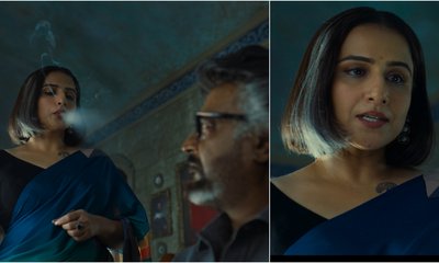 ರಜನಿ ಎದುರು ಸಿಗರೇಟ್ ಸೇದಲು ನಡುಗಿದ ನಟಿ ವಿದ್ಯಾ ಬಾಲನ್ ಕೈ ನಡುಗಿದ್ದೇಕೆ?