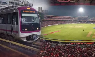 ಆರ್‌ಸಿಬಿ vs ಚೆನ್ನೈ ಪಂದ್ಯದಂದು ರಾತ್ರಿ 2ರವರೆಗೆ ಮೆಟ್ರೋ ಸೇವೆ ವಿಸ್ತರಣೆ