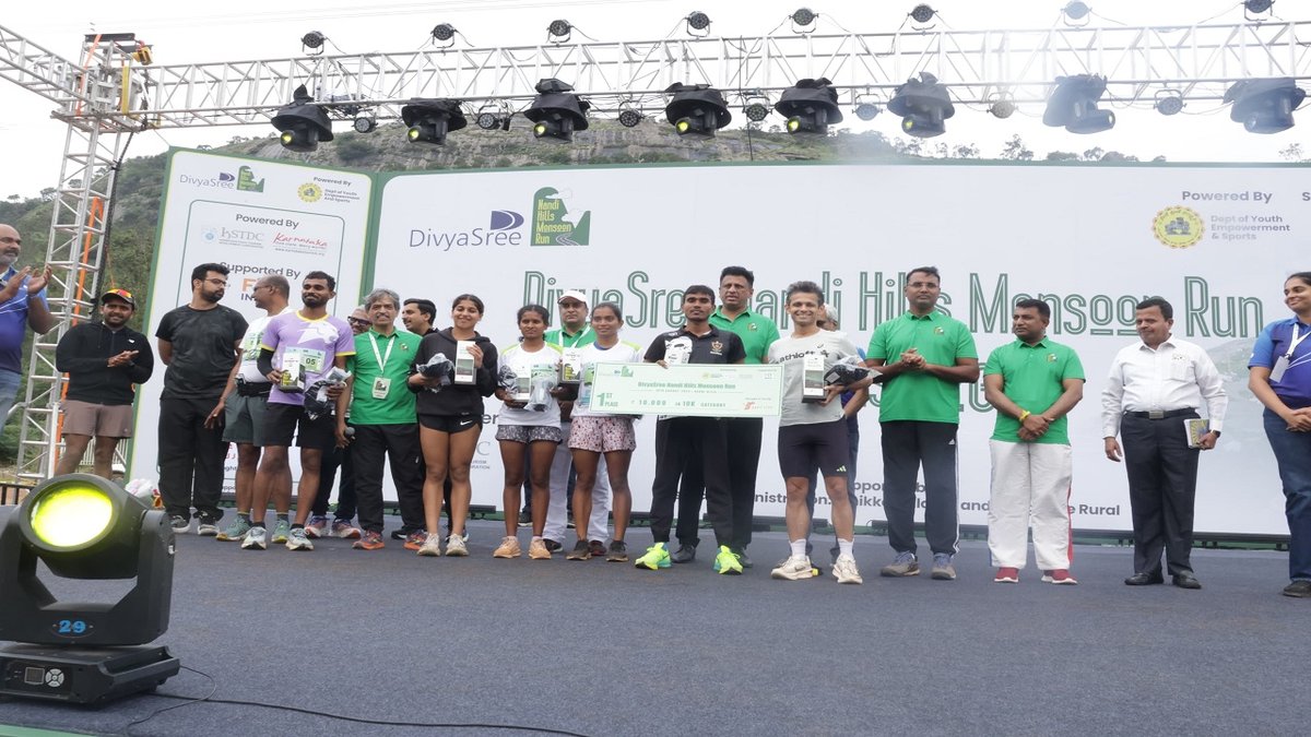 nandhi divyashree 21k run