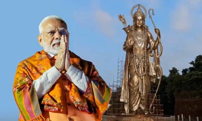 ಇಂದು ಗೋಕರ್ಣ ಪರ್ತಗಾಳಿ ಮಠಕ್ಕೂ ನಮೋ, ಶ್ರೀರಾಮ ಮೂರ್ತಿ ಅನಾವರಣ