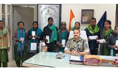 47 ಲಕ್ಷ ರೂ. ಬಹುಮಾನ ಹೊಂದಿದ್ದ ನಕ್ಸಲರು ಶರಣು