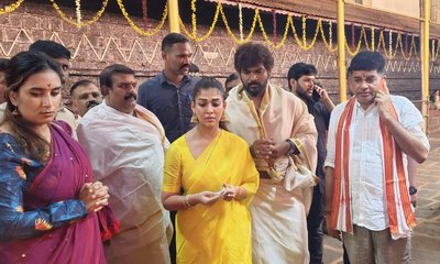 ಕುಕ್ಕೆ ಸುಬ್ರಹ್ಮಣ್ಯದಲ್ಲಿ ಸರ್ಪಸಂಸ್ಕಾರ ವಿಧಿ ನೆರವೇರಿಸಿದ ನಯನತಾರಾ ದಂಪತಿ