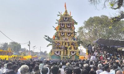 ಪ್ರಸಿದ್ಧ ಗರುಡಾದ್ರಿ ಶ್ರೀಲಕ್ಷ್ಮೀ ನರಸಿಂಹಸ್ವಾಮಿ ಬ್ರಹ್ಮರಥೋತ್ಸವ