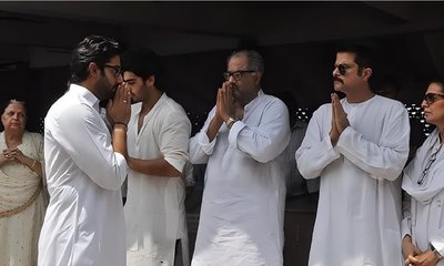 ಬಾಲಿವುಡ್ ಗಣ್ಯರಿಂದ ನಿರ್ಮಲ್ ಕಪೂರ್ ಅಂತಿಮ ದರ್ಶನ