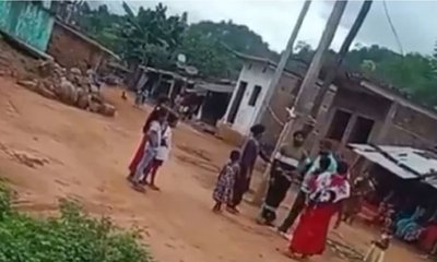 ಮರಕ್ಕೆ ಕಟ್ಟಿ ಅಳಿಯನಿಗೆ  ಥಳಿಸಿದ ಅತ್ತೆ ಮಾವ