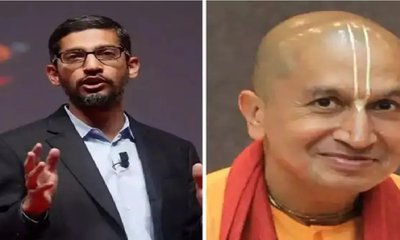 ಸನ್ಯಾಸಿಯಾಗಿರುವ ಸುಂದರ್ ಪಿಚೈ ಬ್ಯಾಚ್‌ಮೇಟ್ ಯಾರು ಗೊತ್ತೇ?