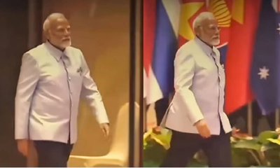 ಪ್ರಧಾನಿ ಮೋದಿಯ ವಸ್ತ್ರಶೈಲಿ ಕಂಡು ನೆಟ್ಟಿಗರು ನಿಬ್ಬೆರಗು