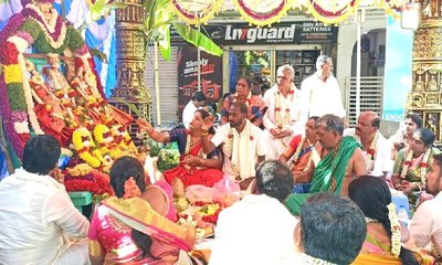 ವಾಪಸಂದ್ರದ ಶ್ರೀ ರಂಗನಾಥಸ್ವಾಮಿ ದೇವಾಲಯದಲ್ಲಿ ಕಲ್ಯಾಣ ಮಹೋತ್ಸವ