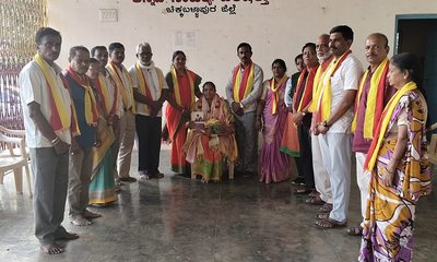 ಪ್ರಮೀಳ ಮಹದೇವಗೆ ಕಸಾಪ ಸನ್ಮಾನ