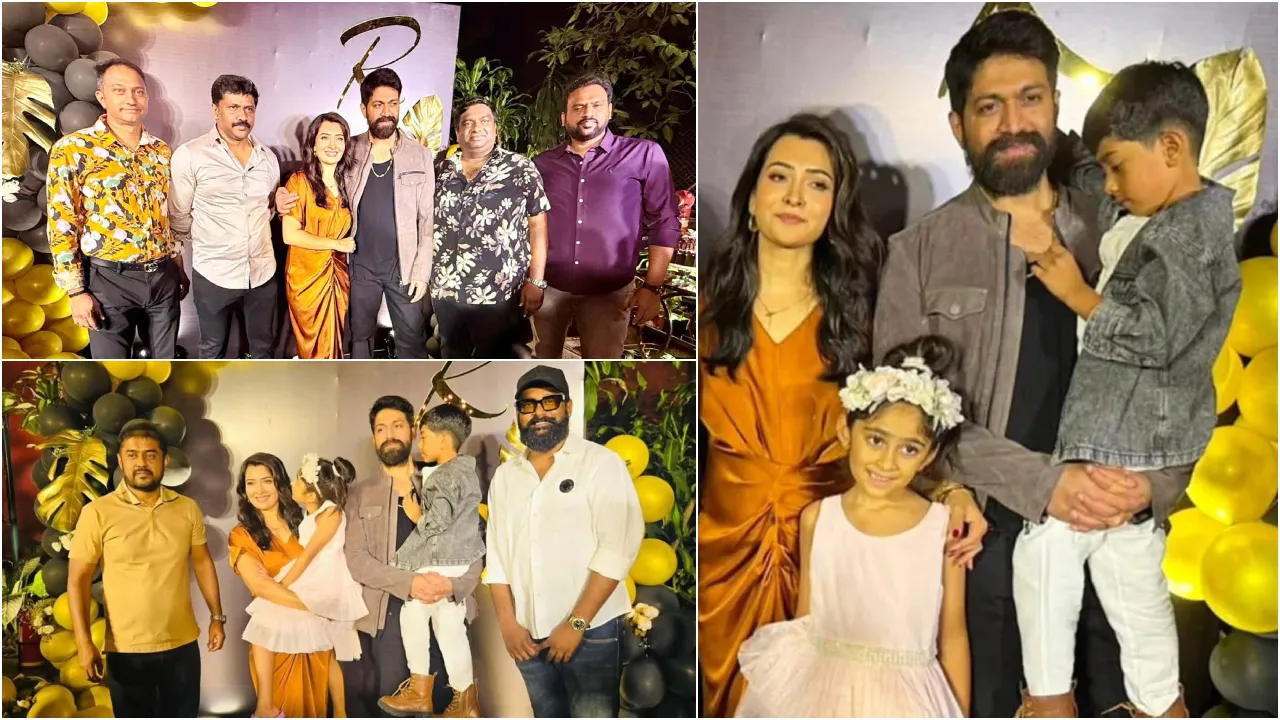 Photos: ʻಸ್ಯಾಂಡಲ್‌ವುಡ್‌ ಸಿಂಡ್ರೆಲಾʼ ರಾಧಿಕಾ ಪಂಡಿತ್ ಬರ್ತ್‌ಡೇ ಸಂಭ್ರಮ; ಪತ್ನಿಗಾಗಿ ಯಶ್ ಆಯೋಜಿಸಿದ್ದ ಪಾರ್ಟಿ ಹೇಗಿತ್ತು ನೋಡಿ