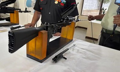 ಸೇನೆಗೆ ಆನೆ ಬಲ; AK-203  ರೈಫಲ್‌ಗಳ ಸೇರ್ಪಡೆ