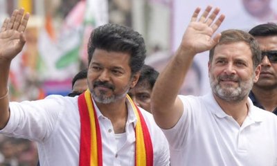 ಟಿವಿಕೆ ಜೊತೆ ಕಾಂಗ್ರೆಸ್ ಮೈತ್ರಿ? ರಾಹುಲ್ ಗಾಂಧಿ ಹೇಳಿದ್ದೇನು?