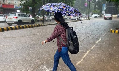 ಬಿಸಿಲಿನ ನಡುವೆ ಮಳೆಯ ಅಬ್ಬರ, ಕೆಲವು ಭಾಗಗಳಲ್ಲಿ ಯೆಲ್ಲೋ ಅಲರ್ಟ್‌