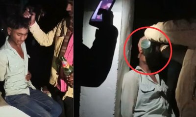 ಭೋಪಾಲ್ ನಲ್ಲಿ ಯುವಕನಿಗೆ ಥಳಿಸಿ ಮೂತ್ರ ಕುಡಿಸಿದ ದುಷ್ಕರ್ಮಿಗಳು