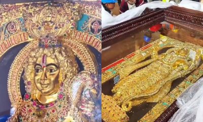 ಅಯೋಧ್ಯೆಗೆ ಬೆಂಗಳೂರಿನ ದಾನಿಯಿಂದ 30 ಕೋಟಿ ರೂ.ನ ಚಿನ್ನದ ಕಲಾಕೃತಿ ದಾನ