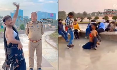 ಪೊಲೀಸ್ ಅಧಿಕಾರಿ ಎದುರು ಅಶ್ಲೀಲ ನೃತ್ಯ- ವಿಡಿಯೊ ಫುಲ್‌ ವೈರಲ್‌