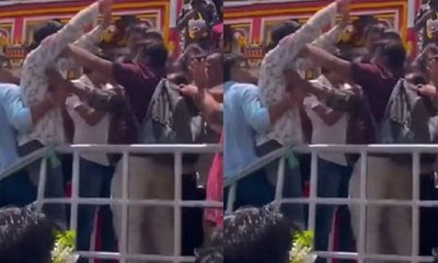 ರೀಲ್ಸ್‌ಗಾಗಿ ದೇವಾಲಯದೊಳಗೆ ಕಿತ್ತಾಡಿಕೊಂಡ ಭಕ್ತರು! ವಿಡಿಯೊ ಇಲ್ಲಿದೆ