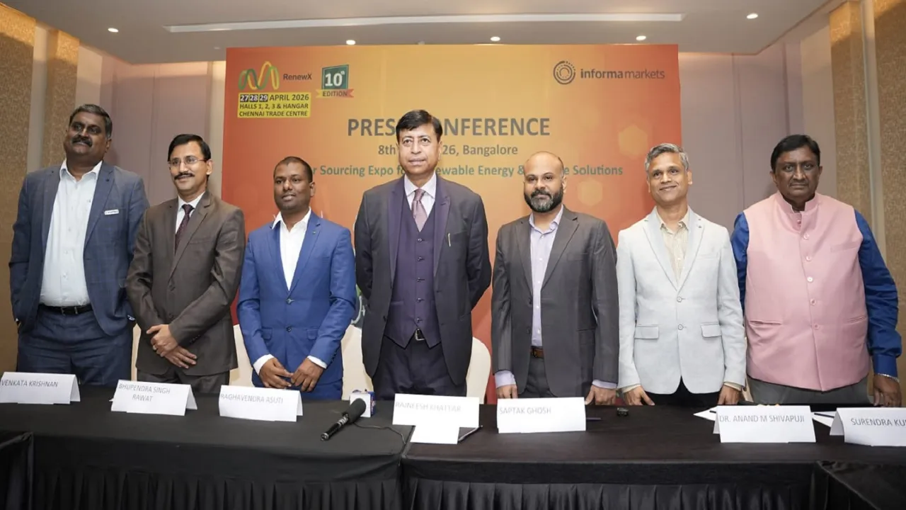 ನವೀಕರಿಸಬಹುದಾದ ಇಂಧನ ಪರಿವರ್ತನೆ ವೇಗಗೊಳಿಸಲು ರೆನೆವ್‌ಎಕ್ಸ್ 2026 ಸಜ್ಜು: ಕರ್ನಾಟಕಕ್ಕೆ ಕೇಂದ್ರ ಸ್ಥಾನ