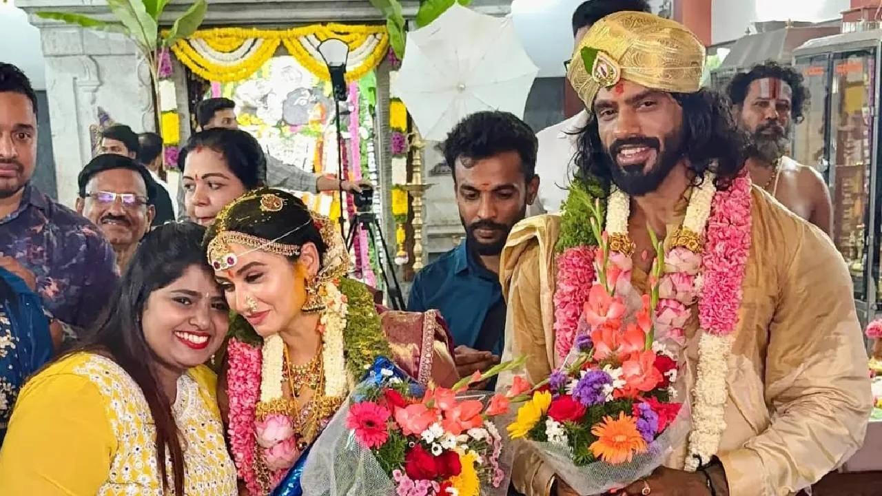 Amruthavarshini actress Rajini: ಜಿಮ್ ಟ್ರೈನರ್ ಅರುಣ್ ಜೊತೆ ನಟಿ ರಜಿನಿ ಮದುವೆ: ಫೋಟೋಸ್ ಇಲ್ಲಿದೆ! - Image 4