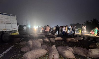 ವರ್ಷದ ಮೊದಲ ದಿನವೇ ದುರಂತ, ಬೊಲೆರೊ ಪಲ್ಟಿಯಾಗಿ ಮೂವರು ಸಾವು